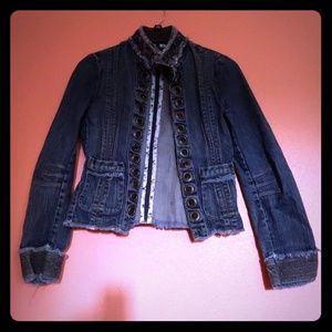 Salt and Pepper brand denim jacket coat